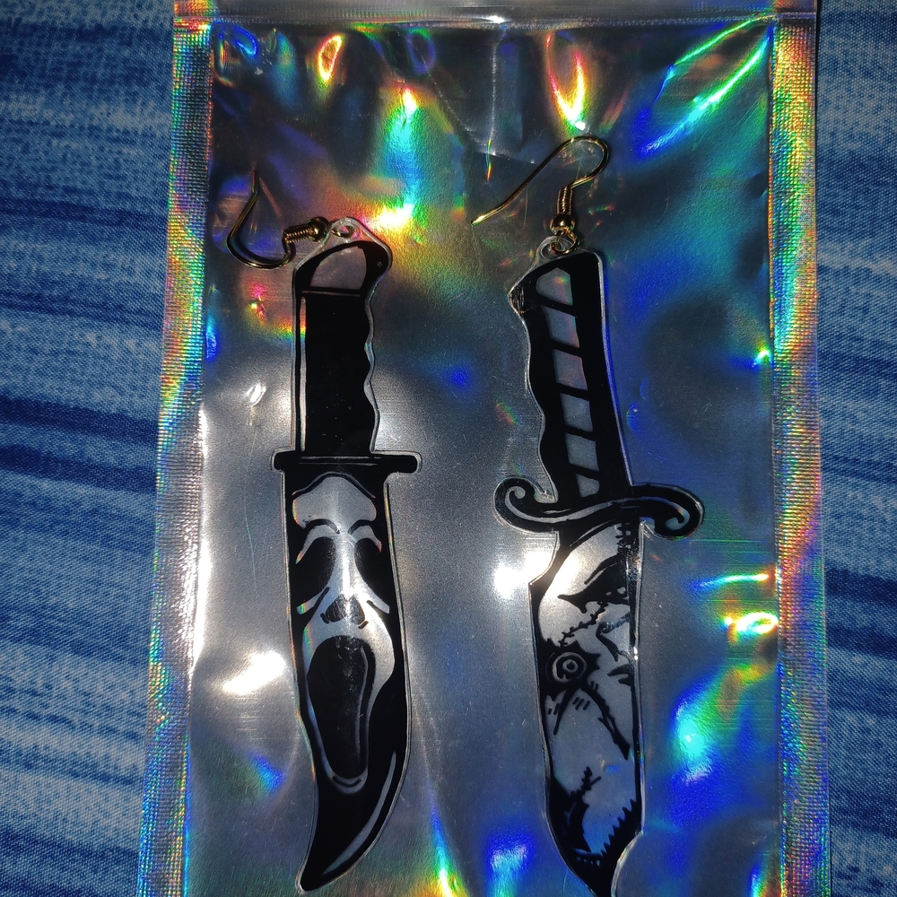 Horror Themed Earrings